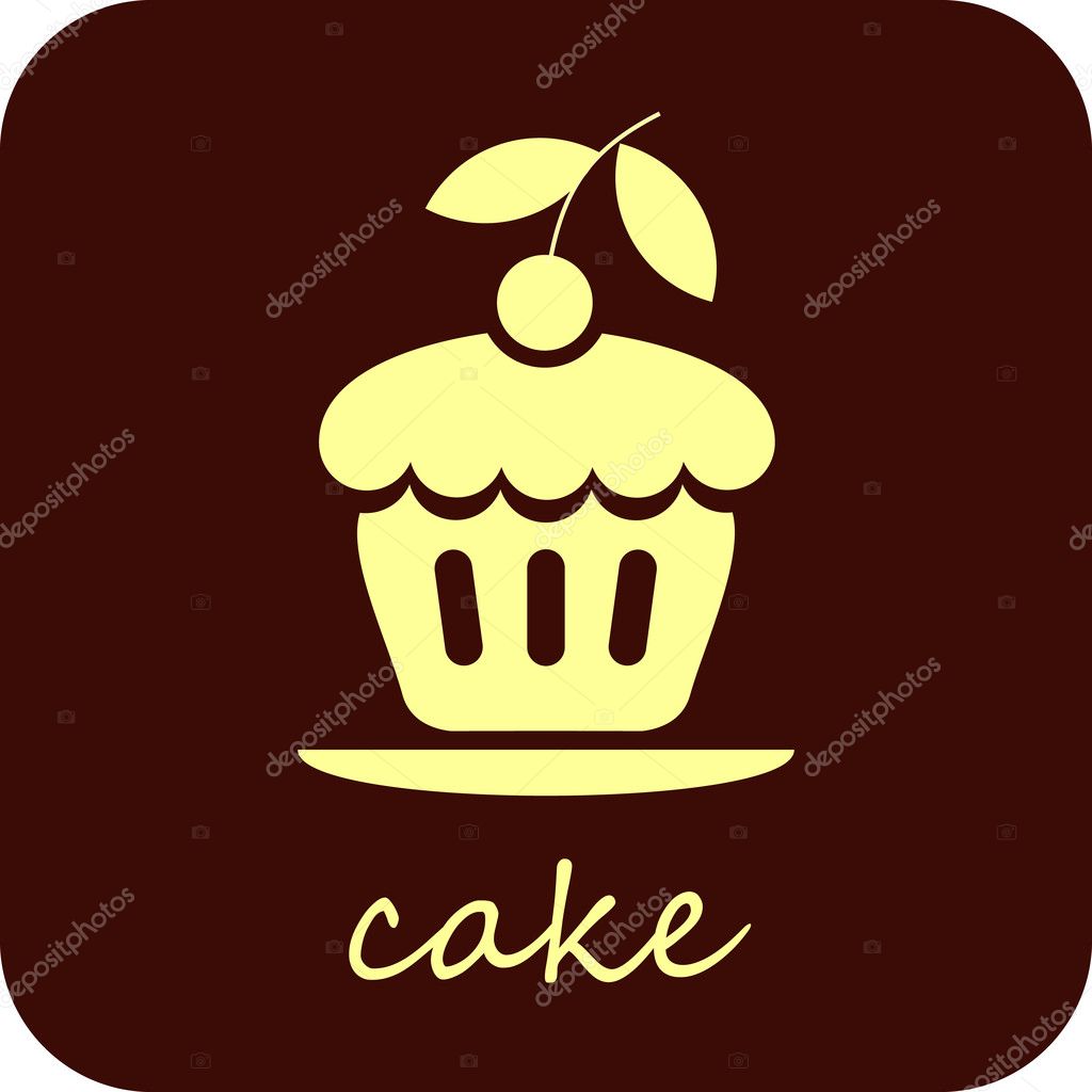 cake vector image