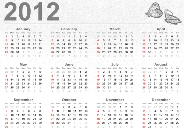 Cheap Calendars 2012 on Full 2012 Calendar With Butterflies   Stock Photo    Eros Ciaiolo