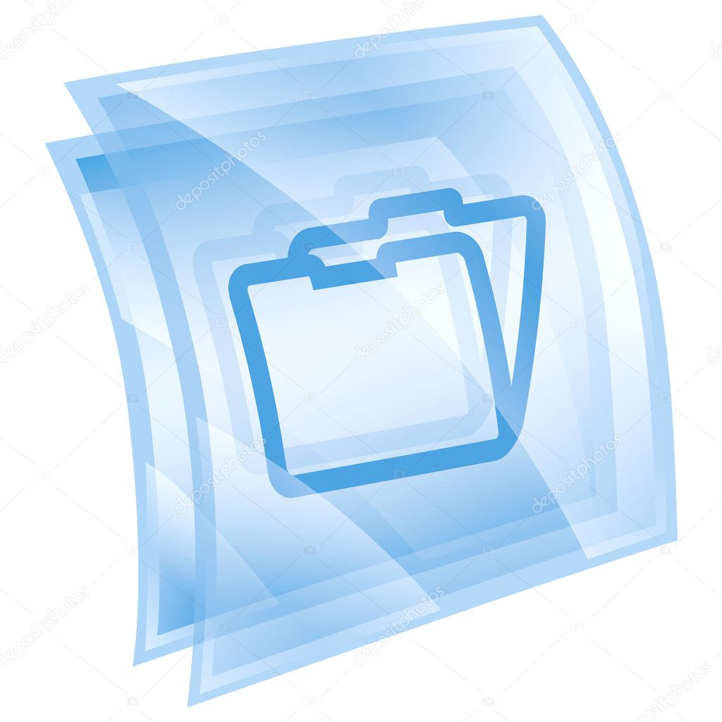 Blue Folder Icon