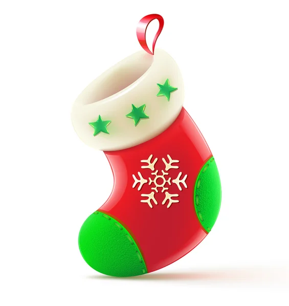 christmas stock images free. Christmas stocking by ann triling - Stock Photo