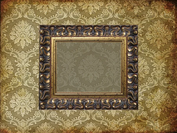 Art frame on pattern paper