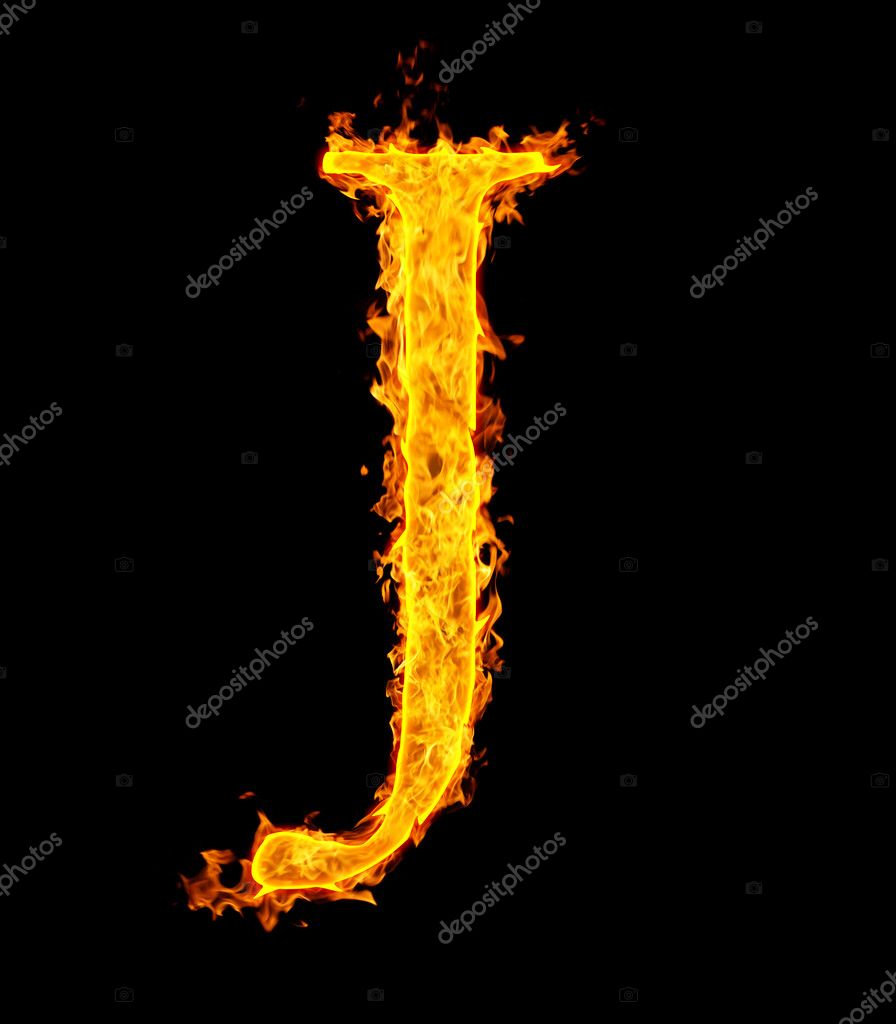 letter j fire