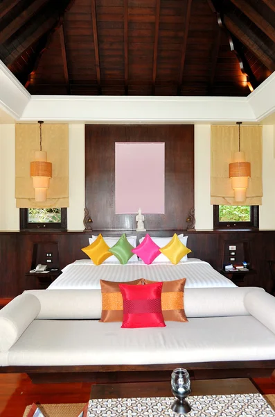 Villa interior at the luxury hotel, Phuket, Thailand