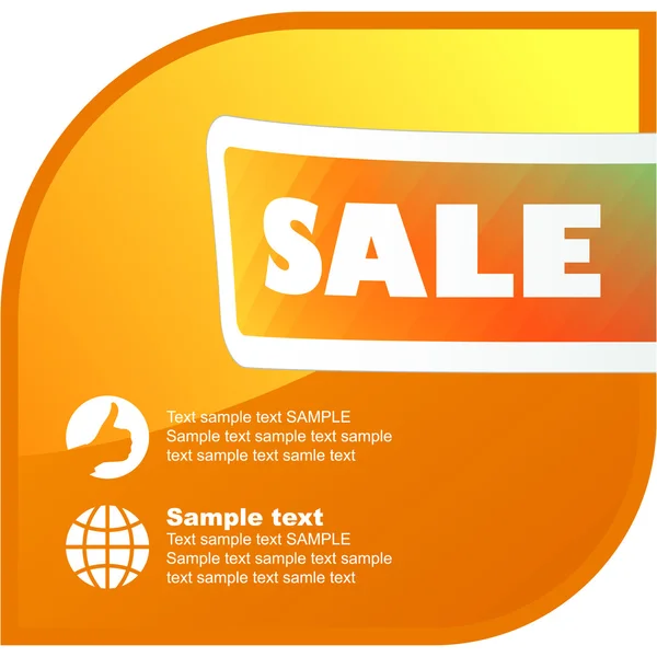 Sale banner collection. Set of vector elements for sale.