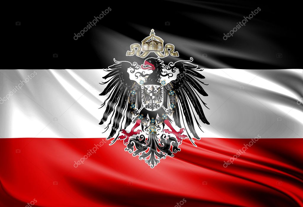 Flag Of German Empire — Stock Photo © Imaginative 7126553