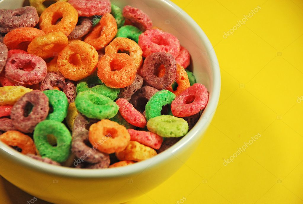Colorful cereal — Stock Photo © montana 6901732