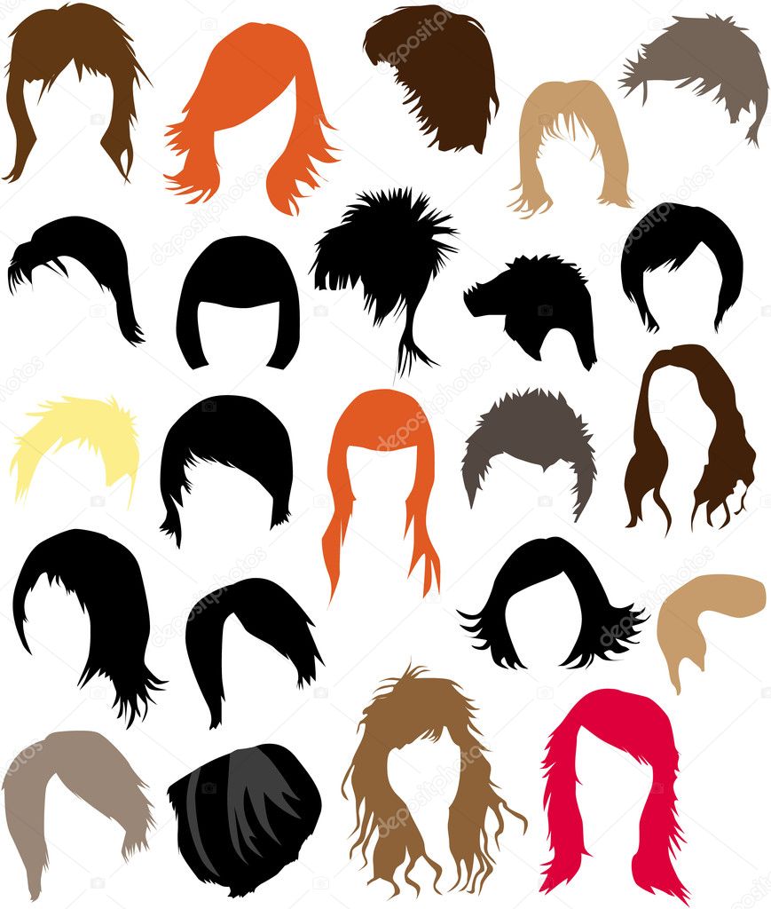hairstyle clipart free download - photo #18