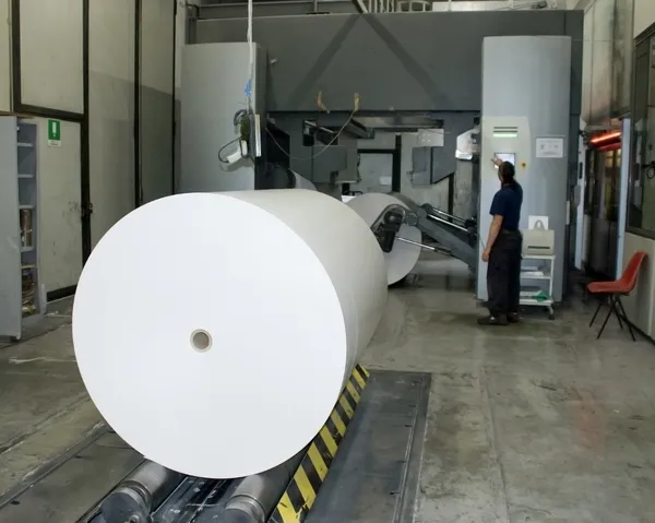 Printing Plant: Web (rolls) offset press
