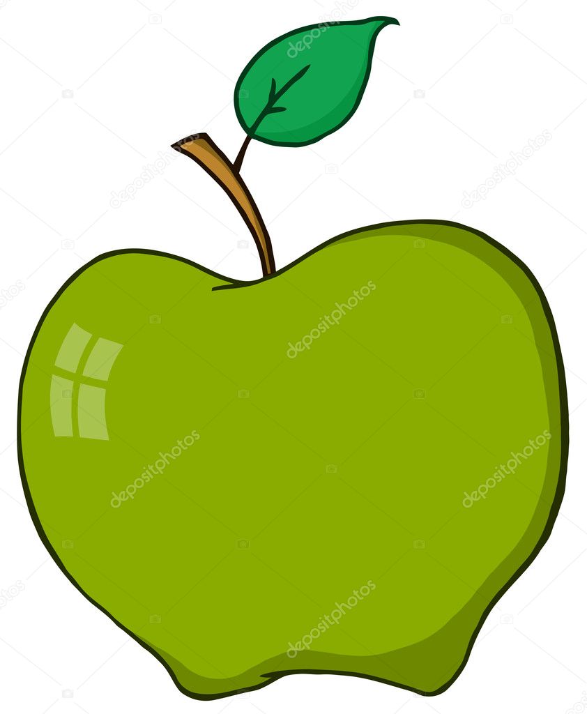 Shiny Green Apple