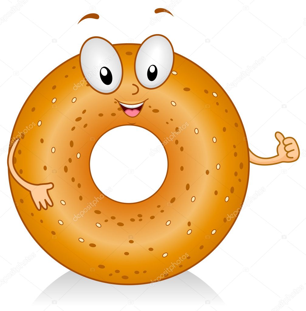 clipart bagels and coffee - photo #36