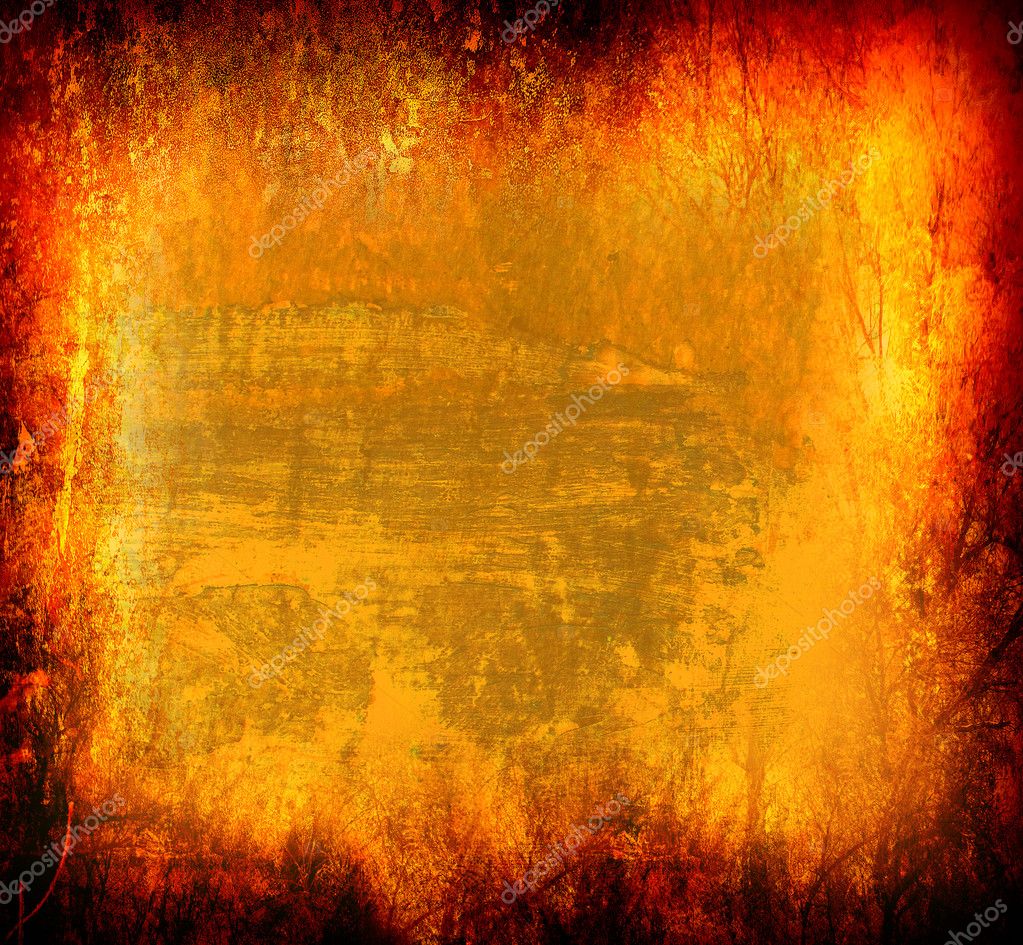 grunge background yellow