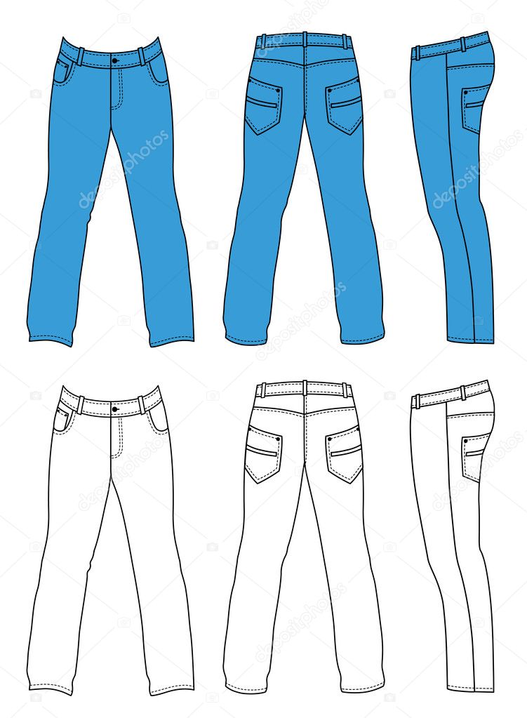 Jeans Outline