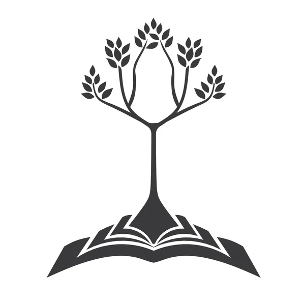 Growing tree from book