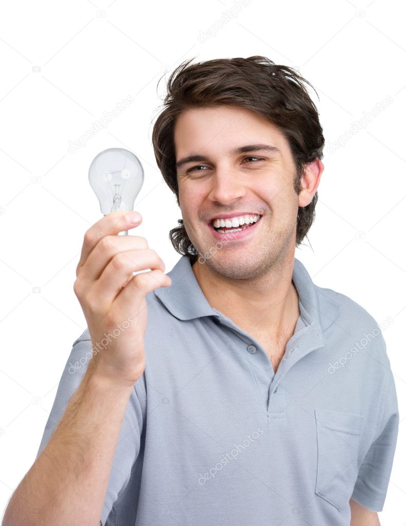 Guy With Lightbulb