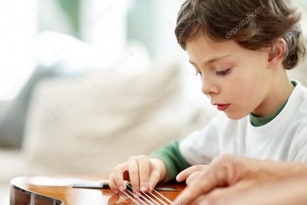 A Kid Learning