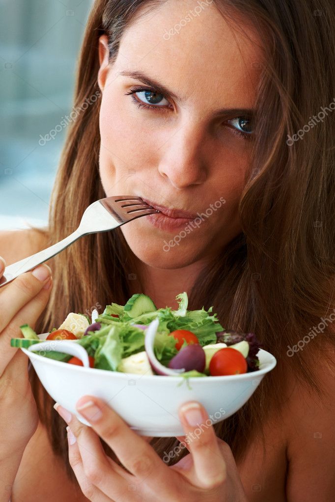 Eating Fruit Salad