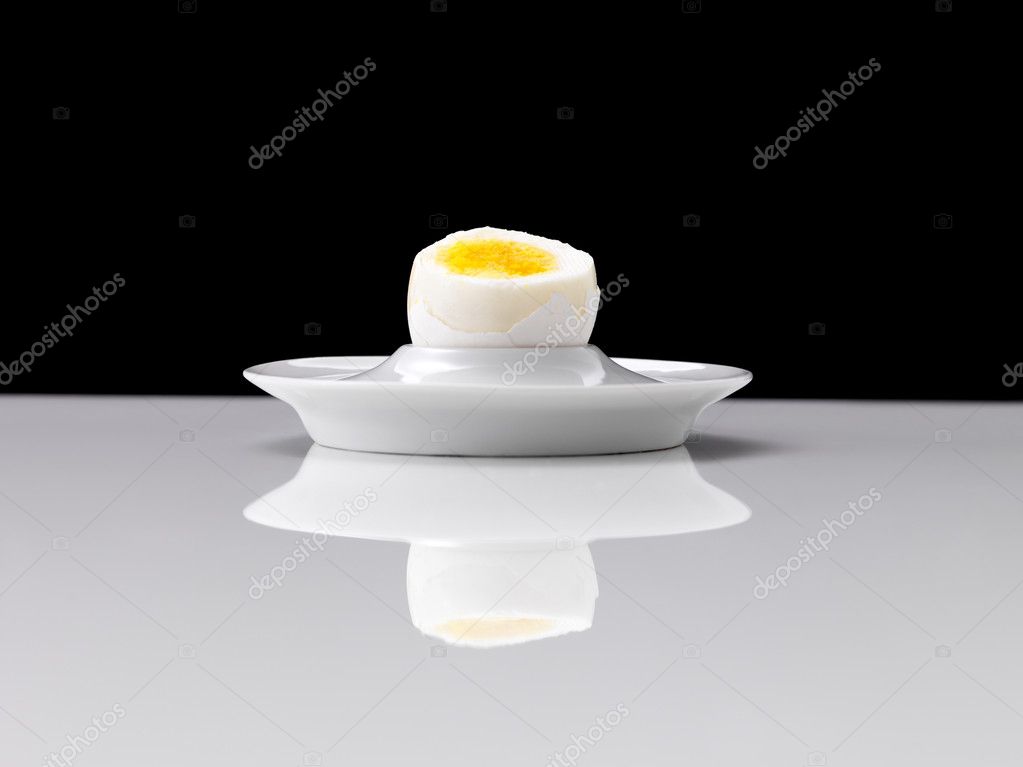 Cut Boiled Egg