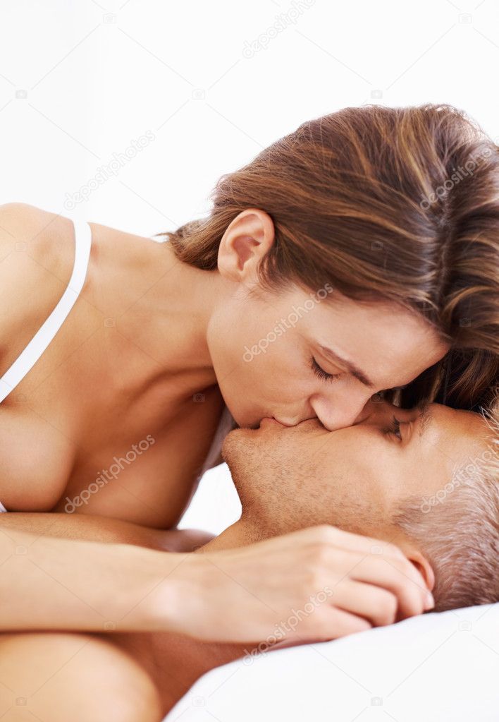 Couple Kissing In