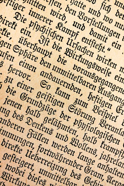 Old german medicine text 1900