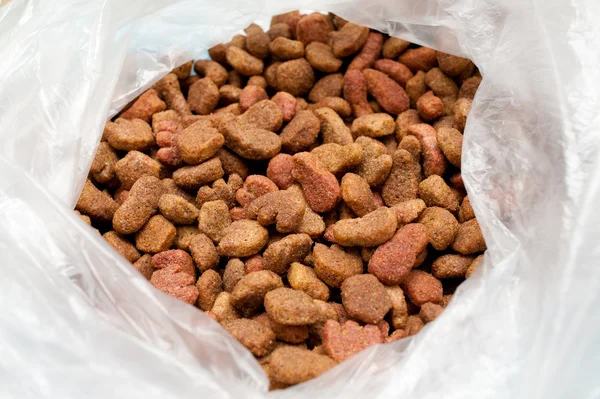 Pet food in a packet