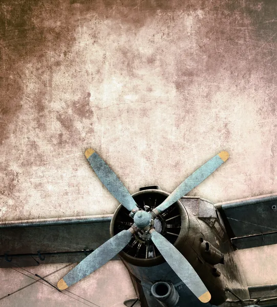 Vintage biplane