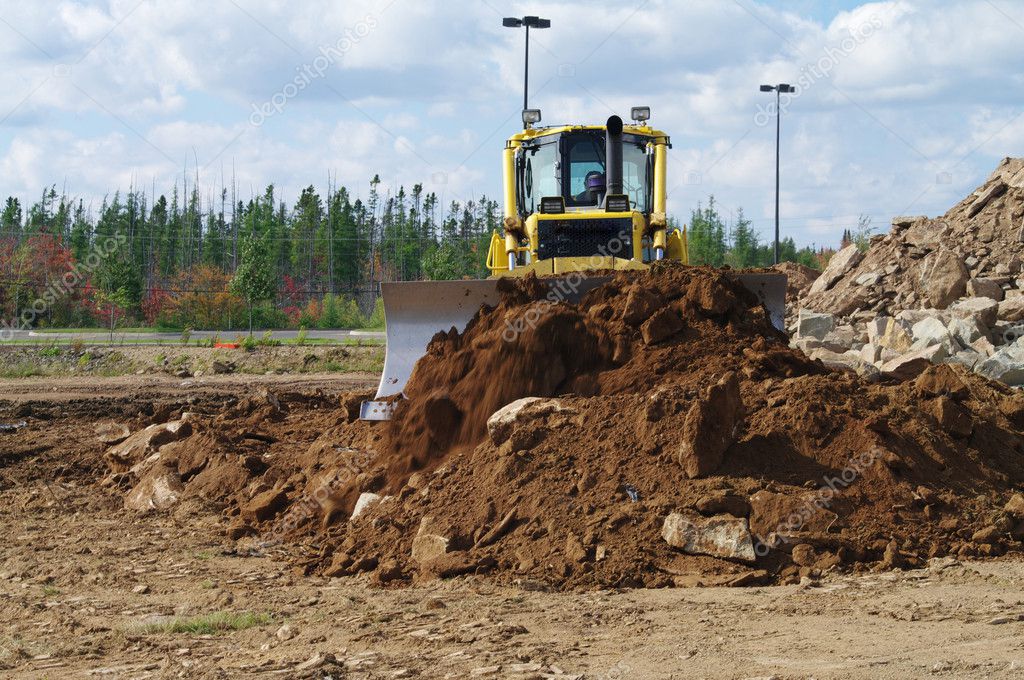 Construction Work Dozer — Stock Photo © EdCorey 7030195