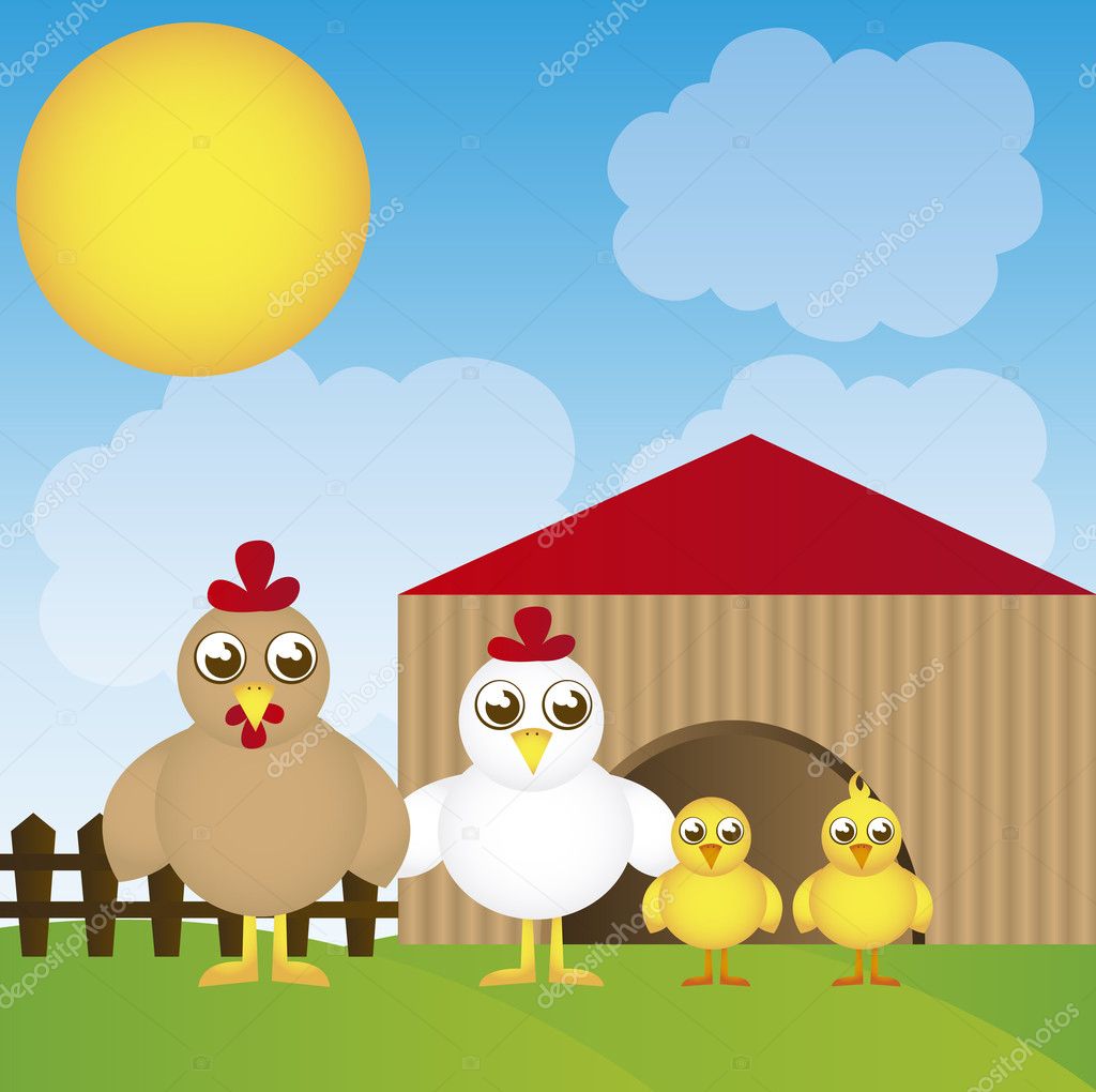 chicken house clipart - photo #50