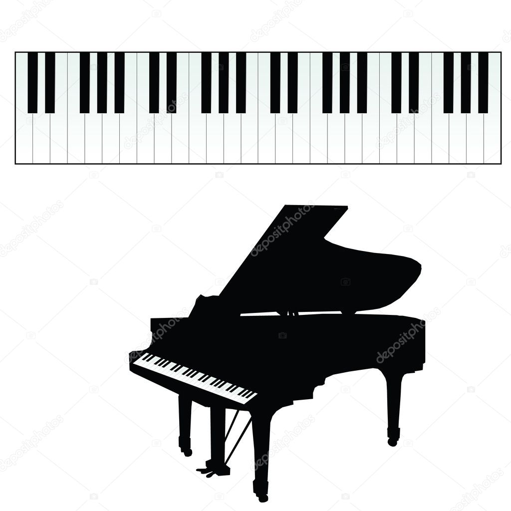 Piano Vector