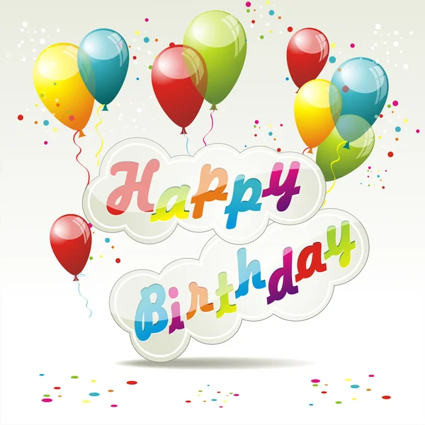 Free Vector Cards on Happy Birthday Card   Stock Vector    Success Er  7208229
