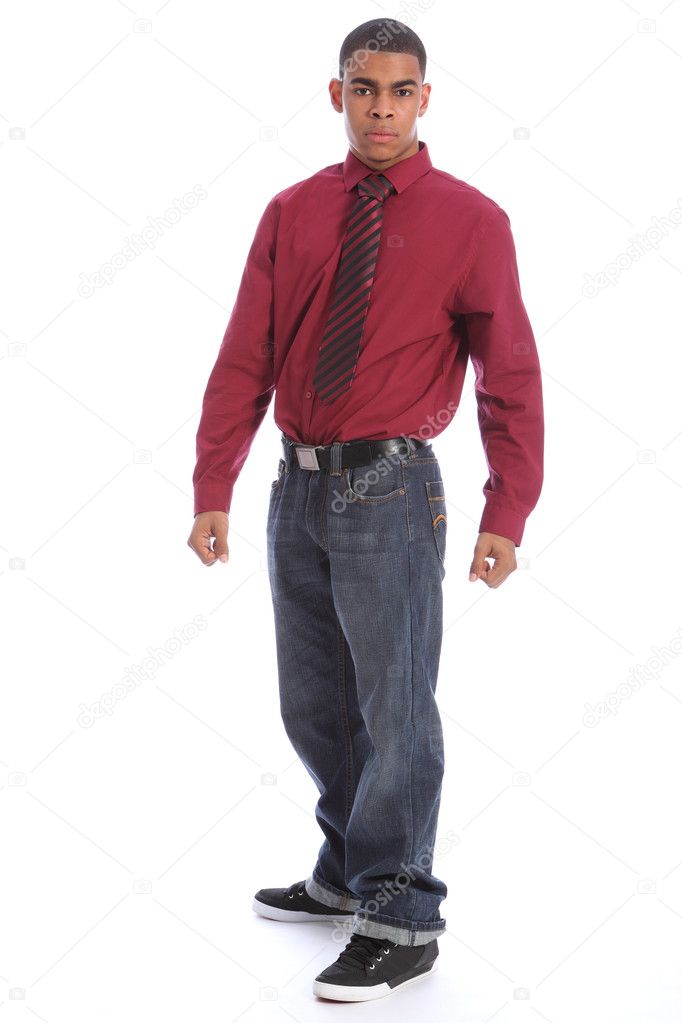 Man Wearing Jeans