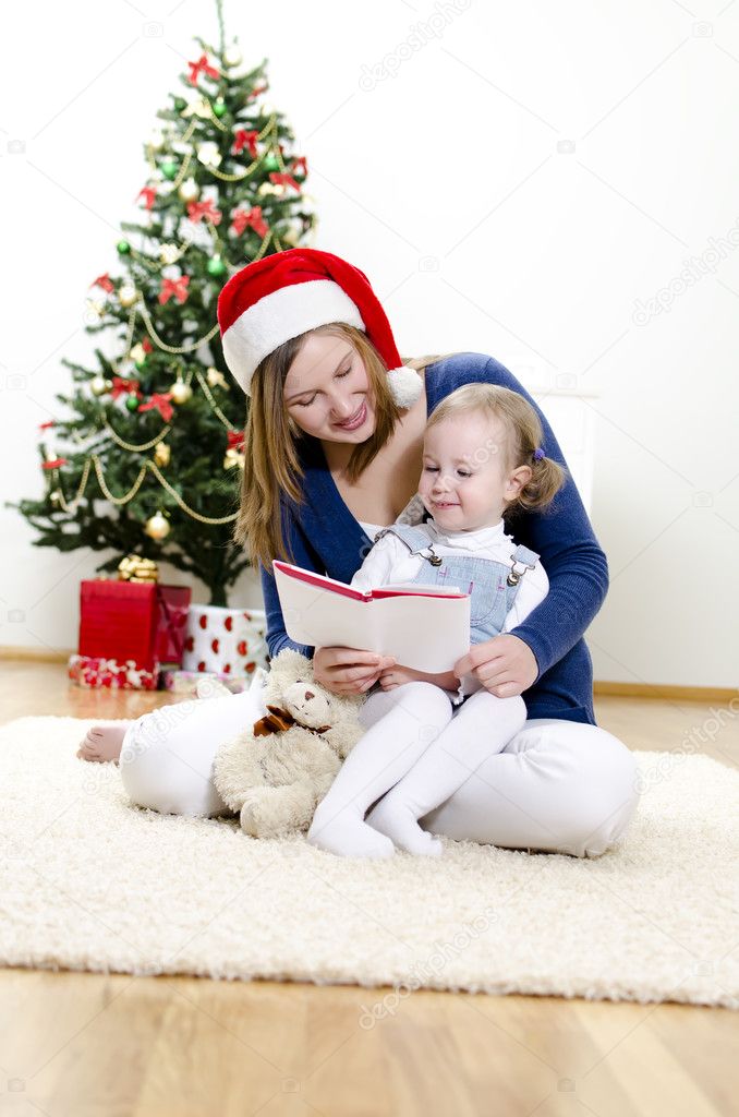 Mom Reading Book