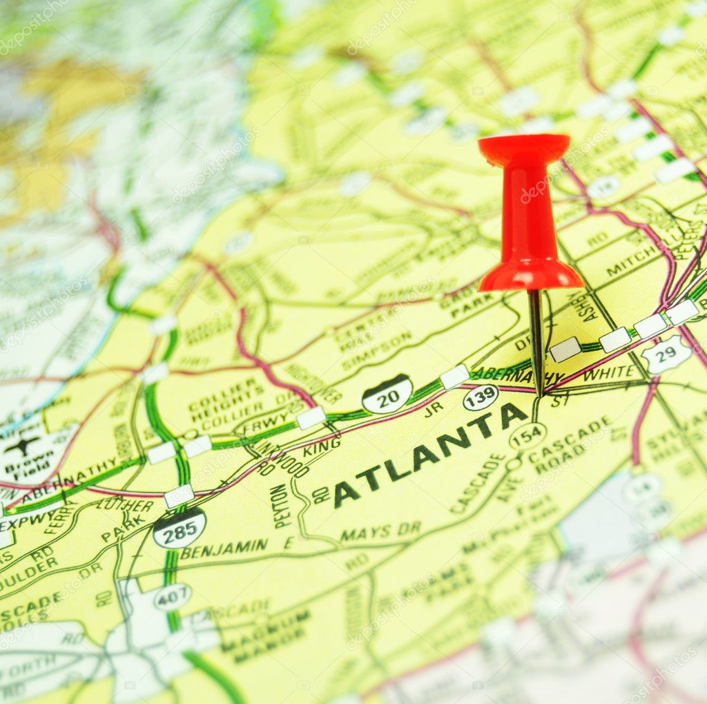 Atlanta Us Map