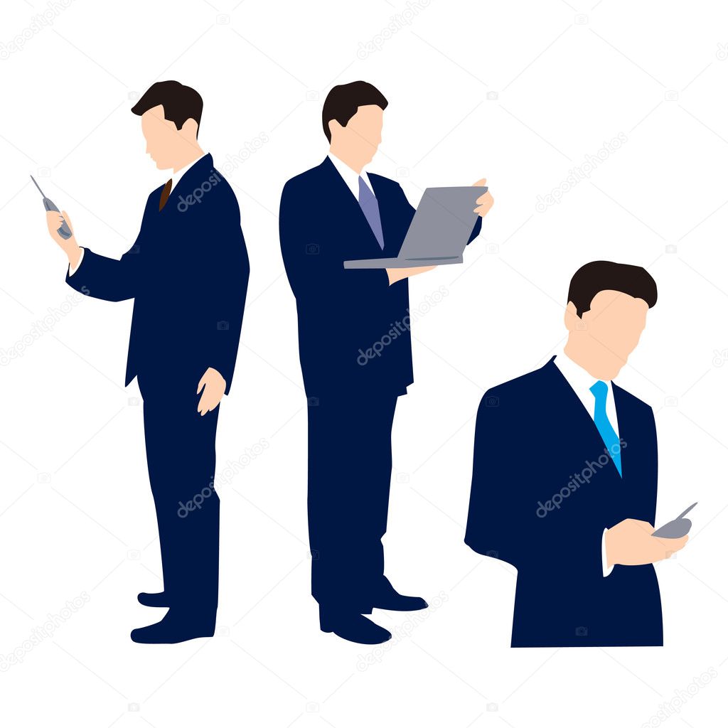 businessman vector