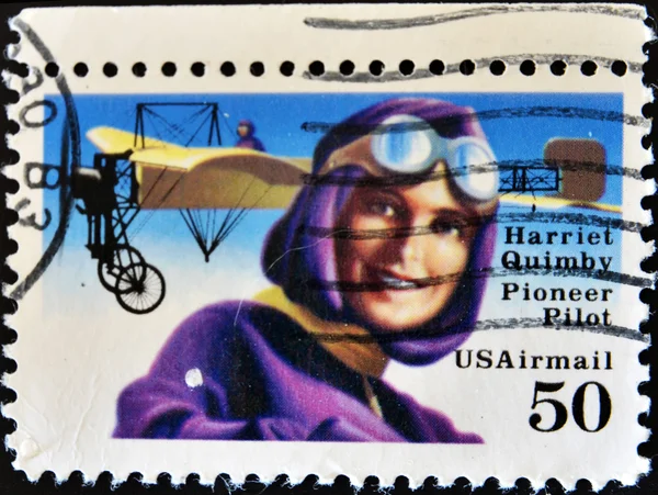 Harriet Quimby Stamp