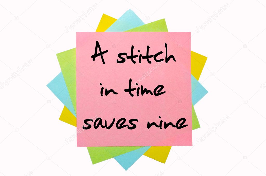 a nice essay on a stitch in time saves nine A stitch in time saves nine : (brief essay) we all would have heard about the famous proverb ‘a stitch in time saves nine’ this is a very sensible saying that we need to follow in our day to day life. a nice essay on a stitch in time saves nine A stitch in time saves nine : (brief essay) we all would have heard about the famous proverb ‘a stitch in time saves nine’ this is a very sensible saying that we need to follow in our day to day life.