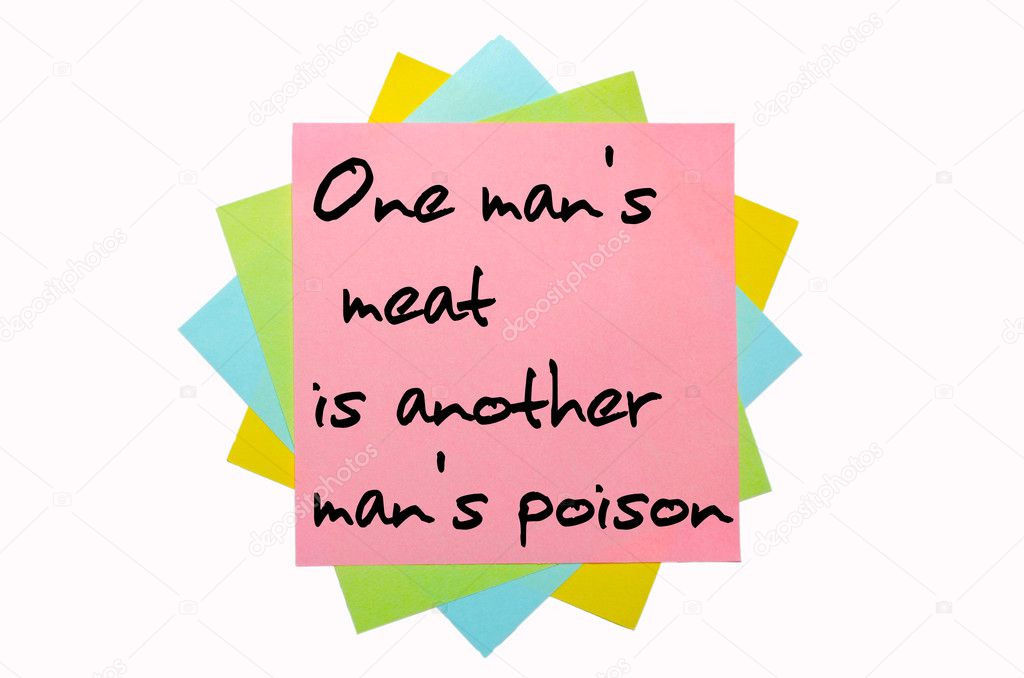 one man meat is another man poison essay 2012-9-30 the rise and fall essay 26 comments on biltmore clothes: a century of good taste (one man’s meat, another man’s poison) seems obvious. one man meat is another man poison essay 2012-9-30 the rise and fall essay 26 comments on biltmore clothes: a century of good taste (one man’s meat, another man’s poison) seems obvious.