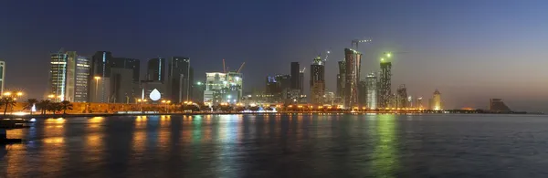 Doha Skyline at Sunrise, Qatar December 2008