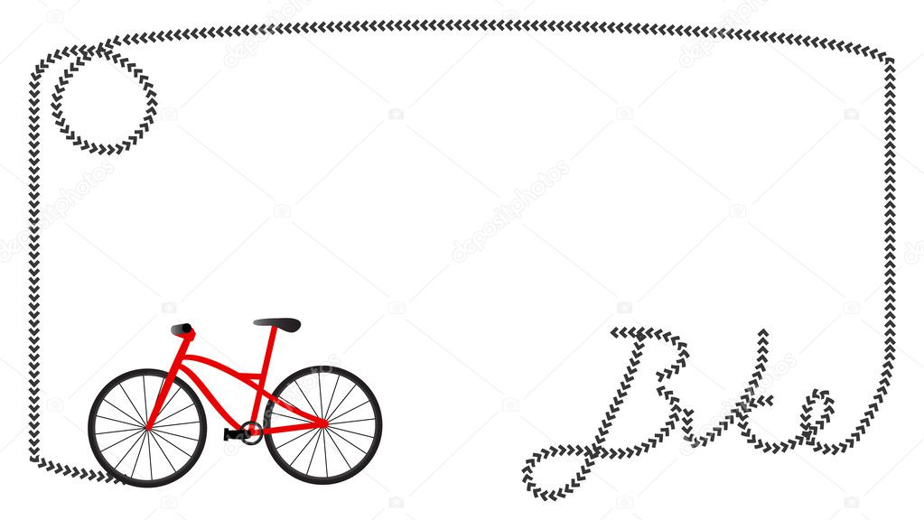 Bike Tire Print