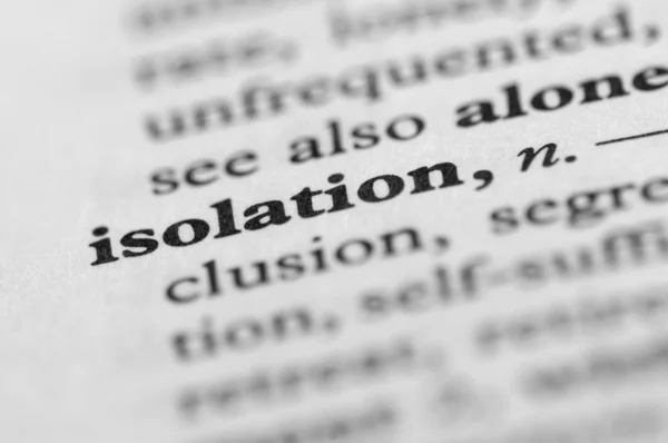Dictionary Series - Isolation