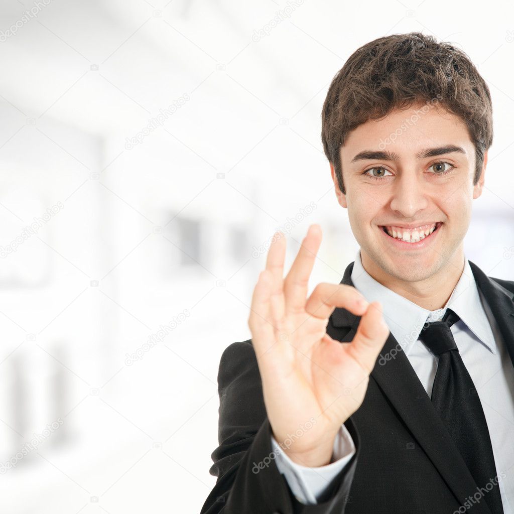 Businessman Smiling