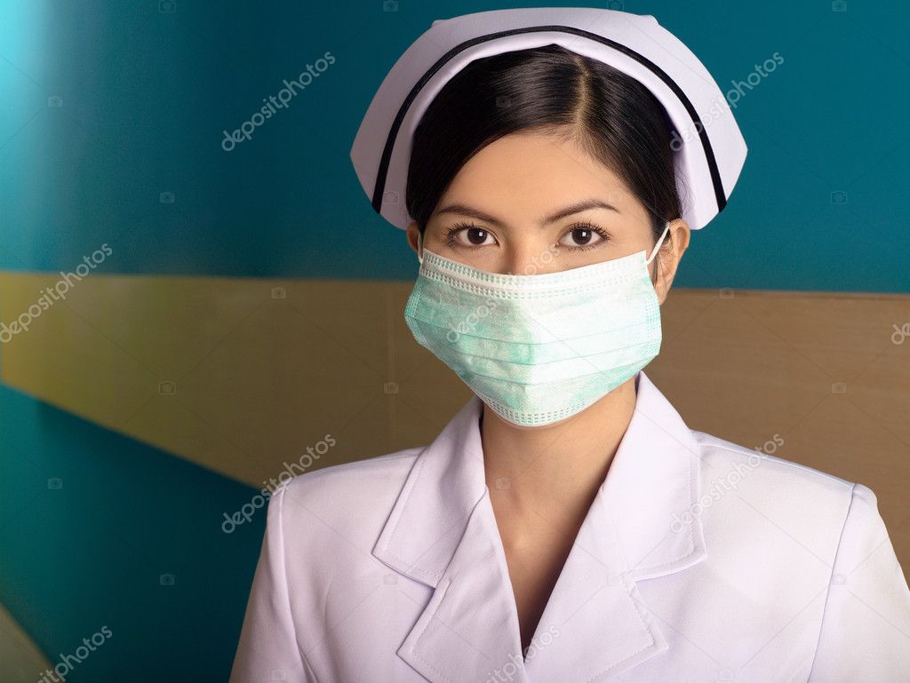 Nurse Wearing Mask