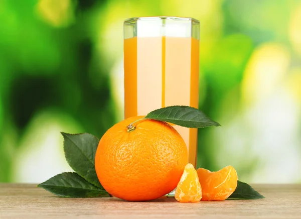 Healthy mandarin juice
