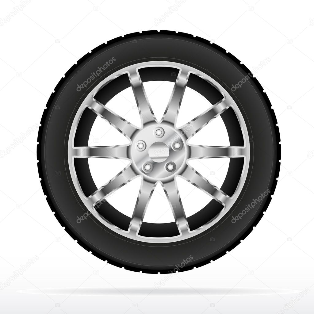 A Car Wheel