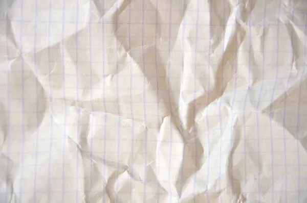 Background of crumpled paper graph