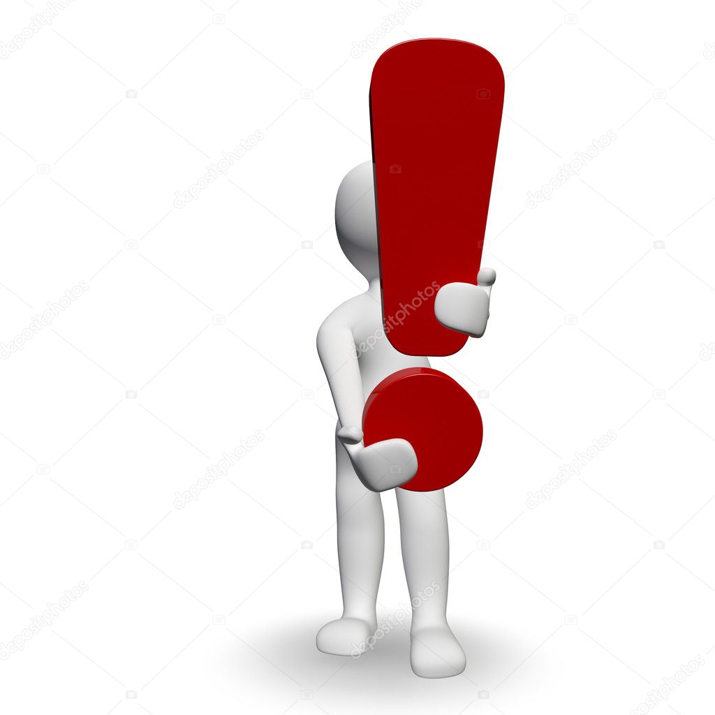 red exclamation mark clipart - photo #38