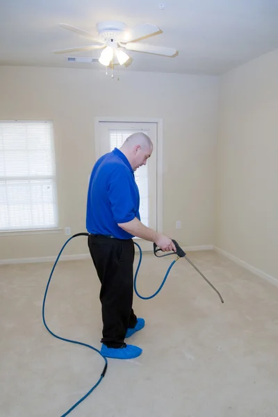 Carpet steam cleaning — Stock Photo #6907761