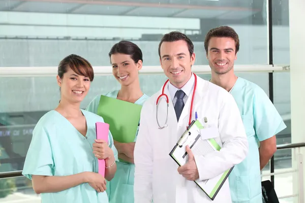 A team of medical professionals