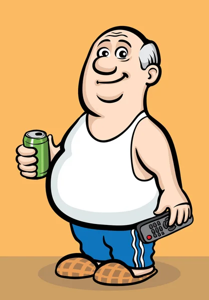 Beer Can Cartoon