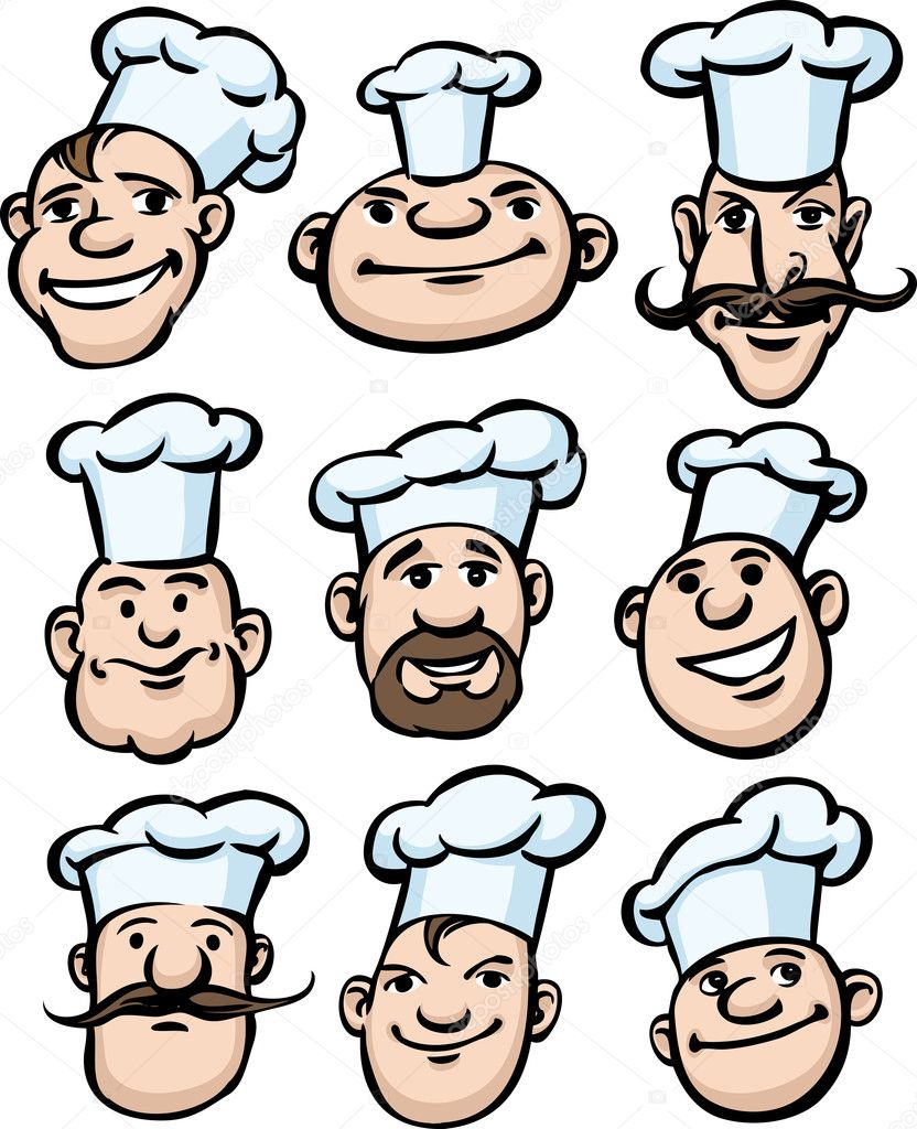 cooking caricature