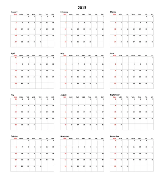 Calendars  2013 on Calendar For 2013                                            Marek